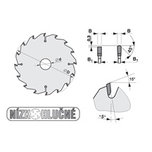 Kotouč 5387 SK11 400x3,6/2,8x30 120z TFZ N