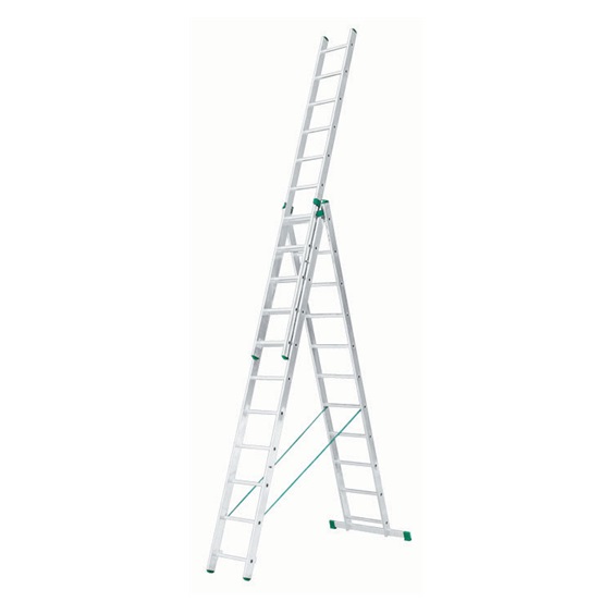 Žebřík trojdílný univerzální 7612 AL 796cm/HOBBY/3x12 příček