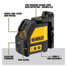 Laser křížový DW088K samonivelační