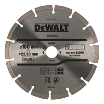 Kotouč diamant 180x22,2mm DT3721 beton,cihly