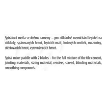 Míchadlo spirála prodl.80 35013
