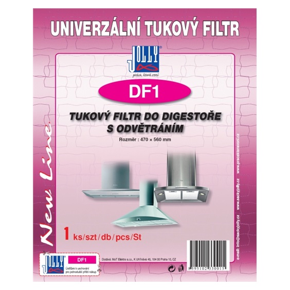 Filtr tukový digestoř DF1 univerzální