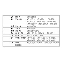 Sada 1/4" ZYKLOP 8100 SA8 004018