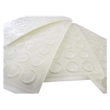 Tlumič nárazů čočka průměr 7x1,5mm (blistr 50ks)