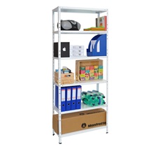 Regál STANDARD ECO 1800x750x300 6 polic bílý 75kg