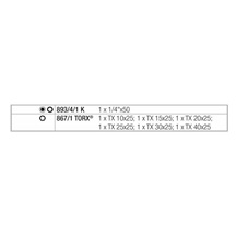 Zásobník magnetický držák +bity TX 056294 Mini Check TX
