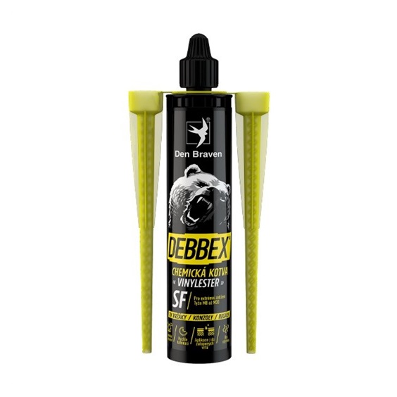Kotva chemická kartuše VINYLESTER SF  280ml. tmavě šedá