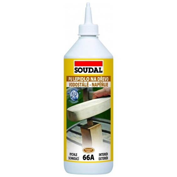 Soudal lepidlo na dřevo PU 66A 250g