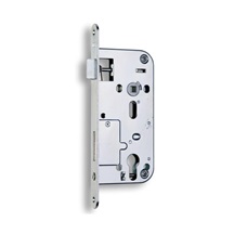 Zámek zadlabací K113    P-L PP   Zn bílý bal.1   80/90 vložkový čelo 20mm