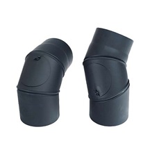 Koleno přestavitelné 0-90°/160mm / 1,5mm čistící otvor