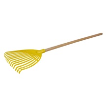 LENA Hrábě na listí 60cm dřevěné /plast