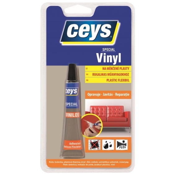 Lepidlo na měkčené plasty, 15 ml CEYS