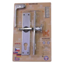 Klika s knoflíkem se štíty  K 757 V72 DOVOZ bal.v blistru