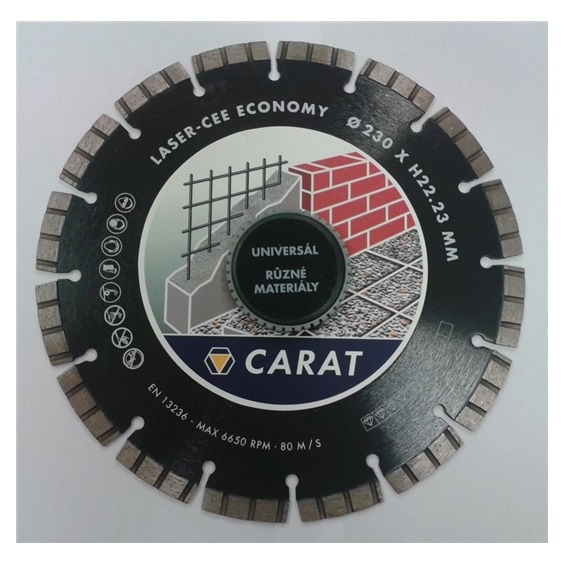 Kotouč diamantový 230x22,23 mm univerzál