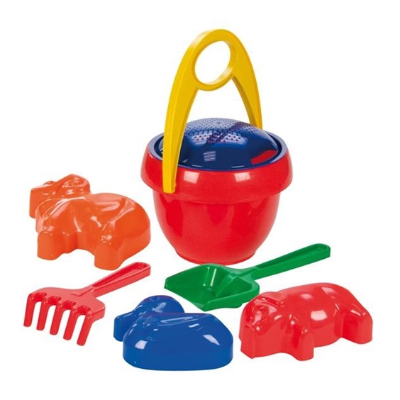 LENA pískový set kyblík + formičky