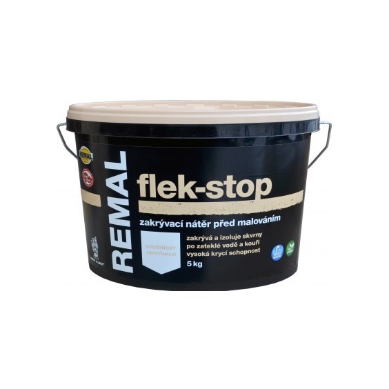 Remal Flek-stop barva na skvrny po vodě, kouři a nikotinu 5 kg