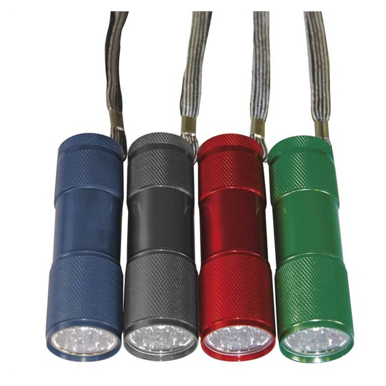Svítilna LED 9 diod 3AAA
