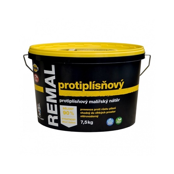 Remal Protiplísňový malířská barva, 7,5 kg