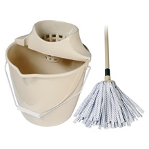 MOP souprava malé pásky béžový