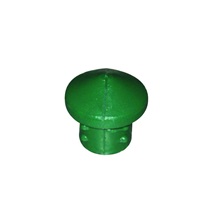 Klobouček PVC Z   2" 53,5mm-zelený