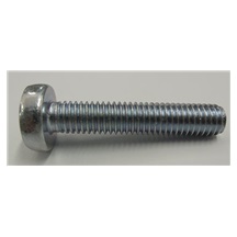 Šroub metrický   4x10  BZn 4,8 PZ DIN 7985/půlkulatá hlava
