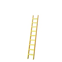 Žebřík jednoduchý 3m- 9př EN 131/rozteč 30cm
