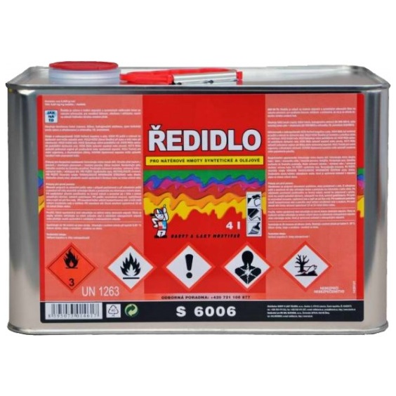 Ředidlo S6006          4l prodej od 18+