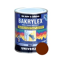 BAKRYLEX MAT 0230 hnědá kaštan 0,7kg, na kov a dřevo