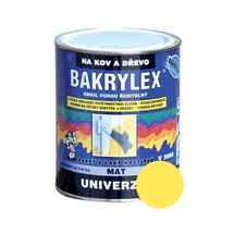 BAKRYLEX MAT 0620 žlutá 0,7kg, na kov a dřevo