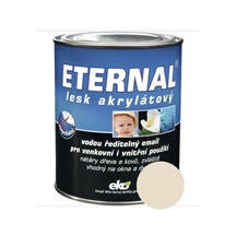 Eternal lesk akrylátový vrchní barva na dřevo a kov, Ral 1015 slonová kost, 700 g