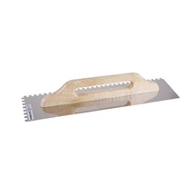 Hladítko zubové  500x130/ 8 NEREZ*31062