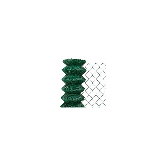 Pletivo 4hran 1500/50/1,65-2,5 bez ND-PVC/zelené-25m