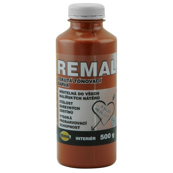 Barva COLOR Line ton.500g hnědá REMAL