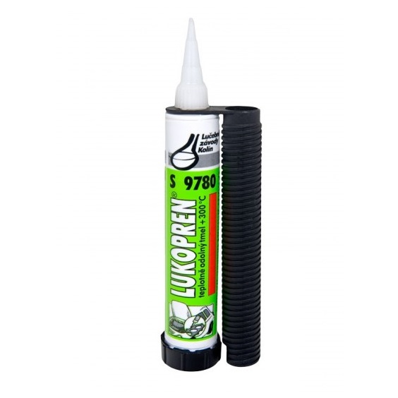 Lukopren S 9780 tepelně odolný tmel do 250 °C, cihlový, 310 ml