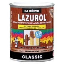 LAZUROL S1023/000 Classic na dřevo, interiér a exteriér, bezbarvý, 750 ml