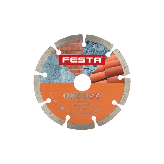 Kotouč diamantový 125 segmentový FESTA 21312