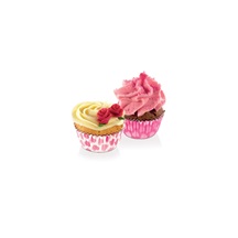 Cukrářské mini košíčky DELÍCIA pr. 4 cm, 100 ks, srdíčka