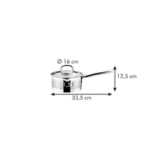 Rendlík PRESIDENT s cedicí poklicí pr. 16 cm, 1.5 l