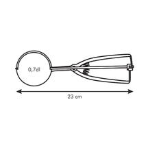 Mechanický porcovač PRESTO pr. 6 cm