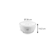 Mísa na kynuté těsto s ohřívačem DELÍCIA pr. 26 cm