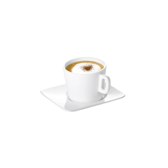 Šálek na cappuccino GUSTITO, s podšálkem