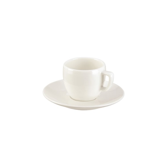 Šálek na espresso CREMA, s podšálkem