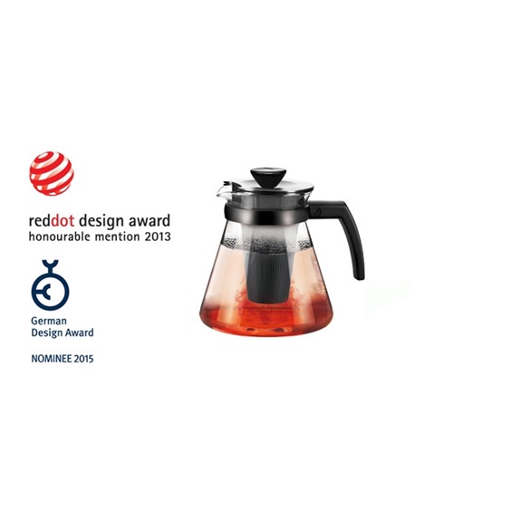 Konvice TEO 1.25 l, s vyluhovacími sítky