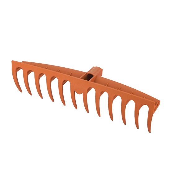Hrábě plastové 41cm/12-hroté