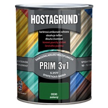 Hostagrund Prim 3v1 S2177 základní i vrchní barva na kov, 0530 zelená, 600 ml