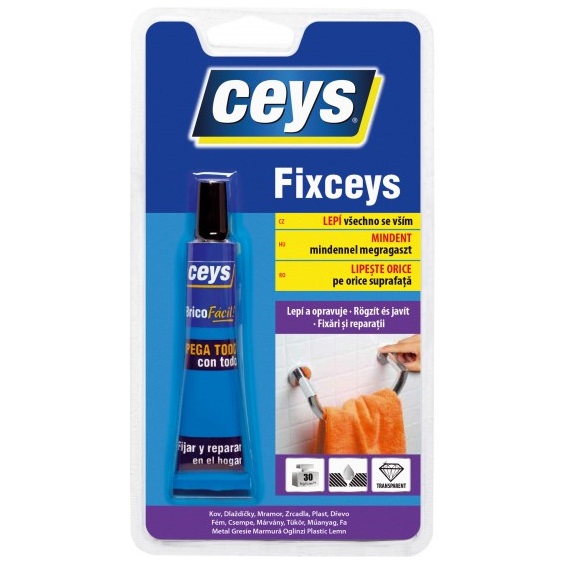 Lepidlo univerzální, lepí všechno se vším, 20 ml CEYS