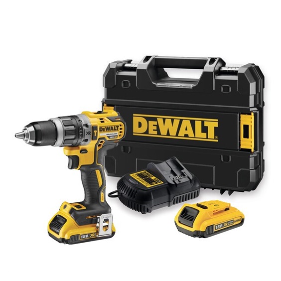 Vrtačka AKU příklepová DCD796D2 18V 2x2,0Ah Li-Ion