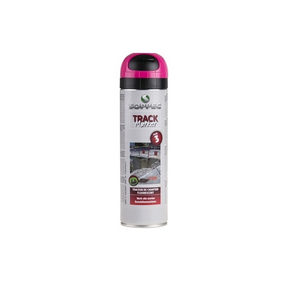 Sprej růžový fluorescenční TRACKMARKER 500ml 3M