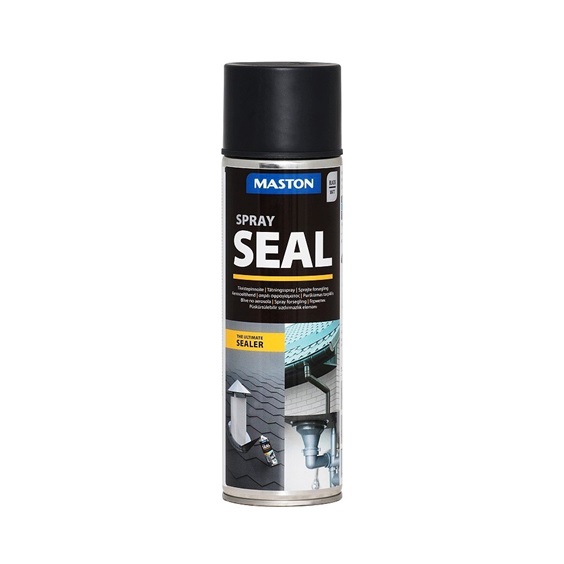Sprej seal MASTON 500ml  / těsnicí guma na opravy/ černý