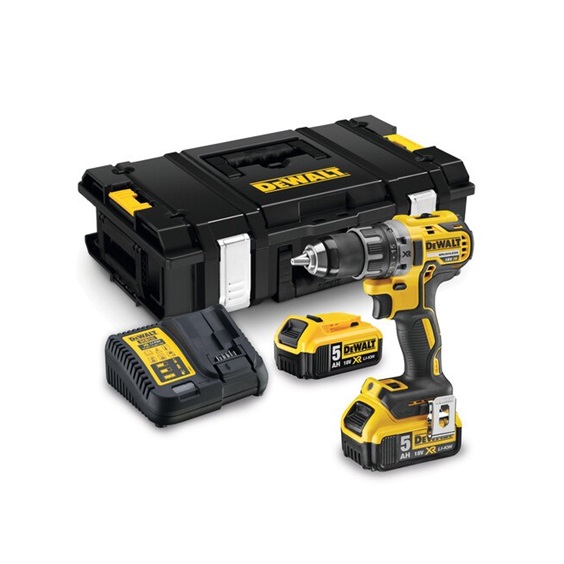 Vrtačka AKU DCD791P2 18V 2x5,0Ah Li-Ion